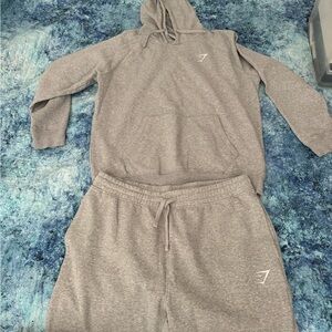 GymShark sweat set. Both size XXL. Men’s? Grey.